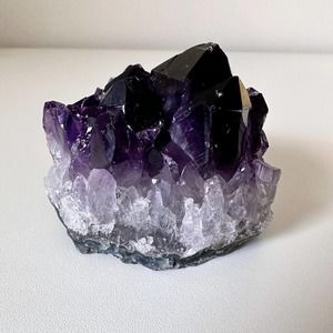 Amethyst Cluster Raw Crystal Druzy AAA Quality Dark Purple Juicy Natural